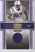 2007 Donruss Gridiron Gear Playbook Jerseys O's #PB-9 Reggie Wayne - Indianapolis Colts (Piece of Authentic Jersey Serial #250) (Football Cards)