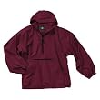 Men's Pack-N-Go Pullover Rain Jacket, Maroon