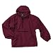 Men's Pack-N-Go Pullover Rain Jacket, Maroon