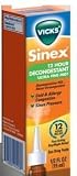 Vicks Sinex Vapospray 12 Hour Ultra Fine Mist Decongestant Nasal Pump, 0.5-fluid Ounce Boxes (Pack of 5)