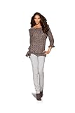 Newport News Smocked Off The Shoulder Tunic Top