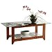 Glass Coffee Tables | Cherry Coffee Tables - Sanus - Natural Foundations - Coffee Table Cherry