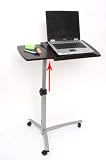 Produkt-Bild: Laptop Notebook Tisch Beistelltisch, h&ouml;henverstellbar, schwenkbar