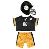 Build-A-Bear Workshop Pittsburgh Steelers Uniform 3 pc.