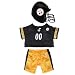 Build-A-Bear Workshop Pittsburgh Steelers Uniform 3 pc.