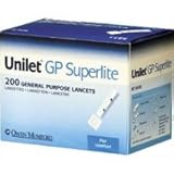 Unilet Superlite 100 Lancets