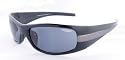 Sinner Dragoon sunglasses Gloss Black frame Grey Smoke tint lens UV400 CE Approved