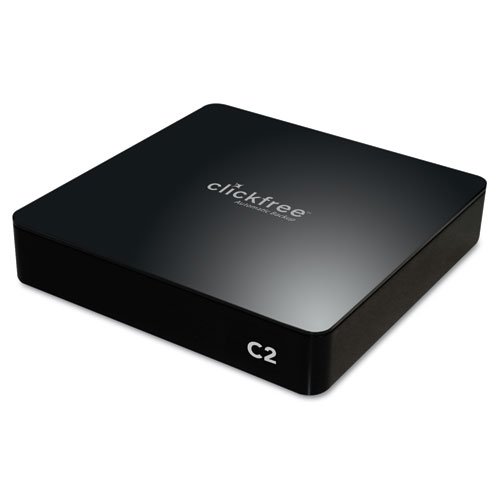 Clickfree Products - Clickfree - C2N Automatic Home Backup Drive, 250GB, USB, 5400rpm - Sold As 1 Each - BackupLinkTM technology. - Clickfree backup software. - Built-in USB cable. - Backup multiple computers. -