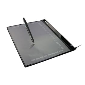 Aiptek SlimTablet 600U Premium II - Graphics Tablet - Digitizer - Includes CorelDraw Essential Edition 4