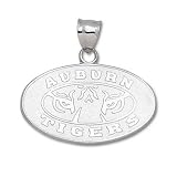 Auburn Univ Tiger Eye Giant Charm/Pendant -Choose from 14K/10K, Stainless Steel or Gold Plated