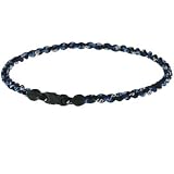 Phiten - Titanium Necklace Tornado 22 inch Black/Maroon