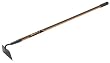 Ames True Temper Viper Garden Hoe with 49-3/4-Inch Innovative Ribbed Fiberglass Handle #1882200