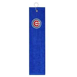 Chicago Cubs Embroidered Tri-Fold Golf Towel