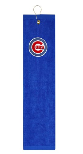 Chicago Cubs Embroidered Tri-Fold Golf Towel