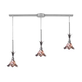 ELK Lighting - 10100/3L-FDW - Balini 1 Light Fudge Swirl Chandelier In Antique Silver