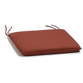 Sutton Arm Chair Cushion - Canvas Henna