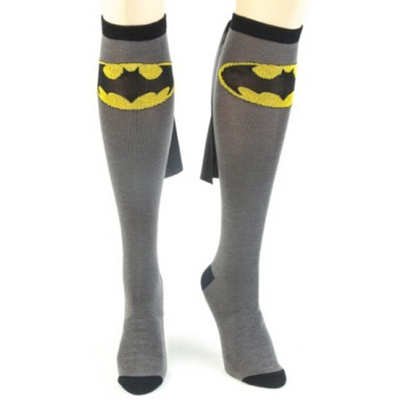 Batman Cape Knee High Socks
