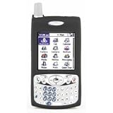Rubberized Fit Case for Treo 650 (Black)