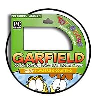 Garfield Its All About Numbers and Counting Totebook Activity Workbook