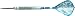 Darters Darts Dartset Heike Ernst Steel 22 Größe , geringt, geriffelt, Koloriert