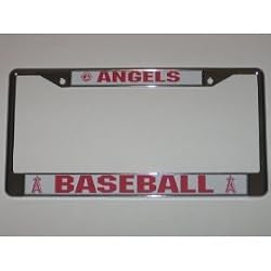 LOS ANGELES ANAHEIM ANGELS Durable Metal LICENSE PLATE FRAME