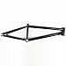 Deco Self Titled BMX Bike Frame - 21 Inch - Black