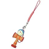 ドラえもん けん玉ストラップ （レッド）/