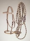 Royal King Brow band Headstall Bosal/Mecate Set