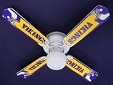 Ceiling Fan Designers 42FAN-NFL-MIN NFL Minnesota Vikings Football Ceiling Fan 42 In.