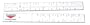 Paderno World Cuisine 22-1/2-Inch Long Set of 2-Sheet Divider Rulers