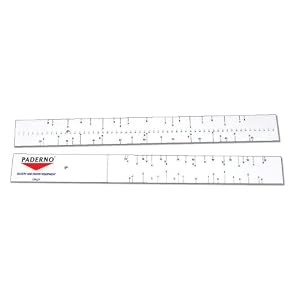 Paderno World Cuisine 22-1 2-Inch Long Set of 2-Sheet Divider Rulers by Paderno World Cuisine