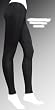 Junior/Missy Rayon/Spandex Legging Black. Sizes S-M-L