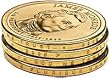 2008 PROOF DOLLAR:PRESIDENT James Monroe