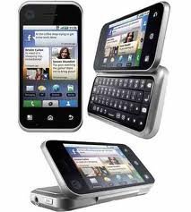 Motorola MB300 Backflip Unlocked 3G Android Phone with 5 MP Camera, Wi-Fi, GPS Navigator and Bluetooth - International Version with Warranty (Silver)