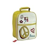 Sugarbooger Zippee! Lunch Tote, Peace Love. ORE Original kids insulated lunch bag.