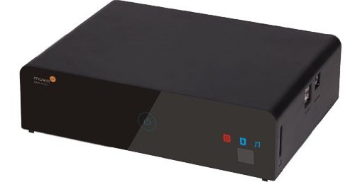 Muvid MMP-R 151 Multimedia Player (One Touch Recording, HDMI, DVB-T/Analog-Tuner, Kartenslots, USB 2.0) schwarz