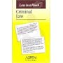 Criminal Law (Law in a Flash)