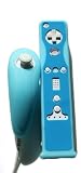 Wii MotionPlus 2 Tone Silicone Skin Case Blue