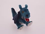 Plush Soft Toy Dragon Keyring. 14cm.
