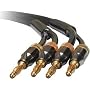 Dayton SCP-10 Speaker Cable Pair w/Bananas 10 ft.