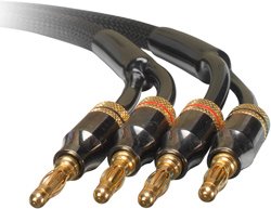Dayton SCP15 Speaker Cable Pair wBananas 15 ft