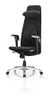 HAG H09 Classic High Back Chair w/ Arms (Black Fabric)