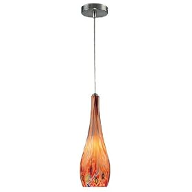 Napoli Collection Art Colored Glass Shade Ceiling Pendant Lamp