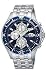 Pulsar Men's Alarm Chronograph Silver-Tone Stainless Steel Watch #PF3681