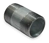 Power First 1UHB9 Nipple, Rigid Conduit, 1 1/2In, 3In Length