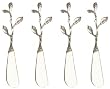 Decorative Stainless Steel Mini Branch Knife Set of Four
