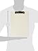 Officemate OIC Recycled Plastic Clipboard, Letter Size, Pearl (83047)