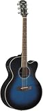 Yamaha CPX700 - Ocean Blueburst 6-string Acoustic/Electric Guitar
