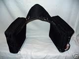 Weaver Black HEAVY DUTY Trail Saddle Bag Horse tack