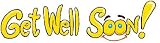 Get Well Soon Chocolate Candy Bar 2.5 oz